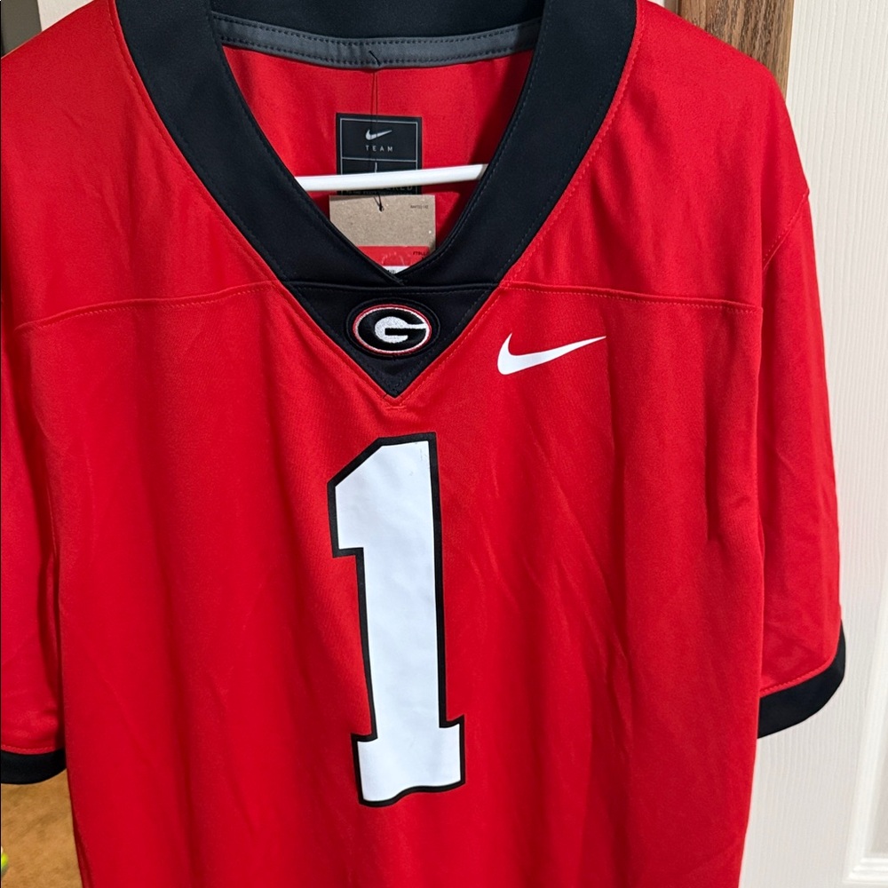 Nike Men's Georgia Bulldogs Football Jersey. 

*imperfection on back number*